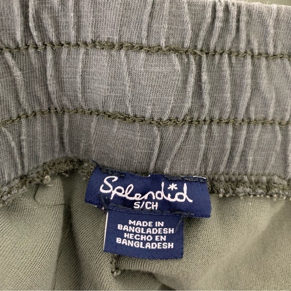 Splendid Boardwalk Green Camo Camouflage Joggers Size Small - Picture 5 of 16